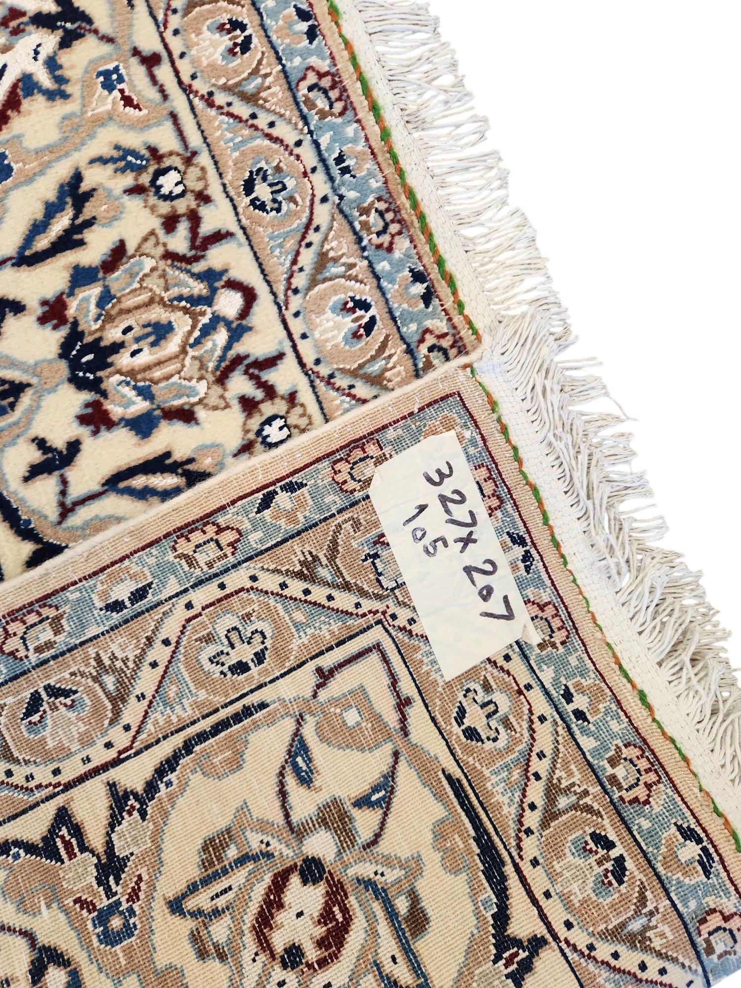 Nain vintage Persian Rug  3.27x2.07m