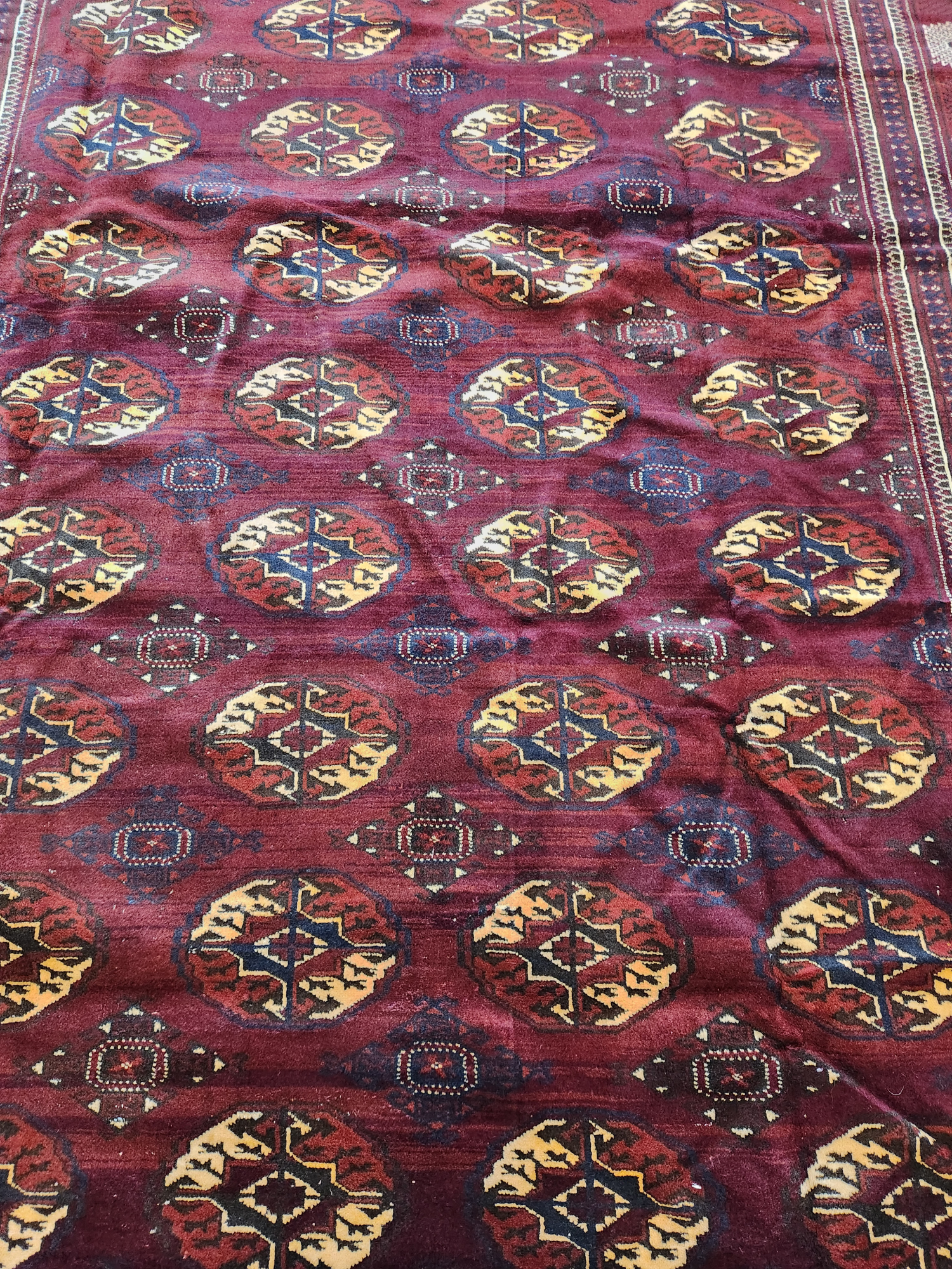 Turkmen Persian Rug 410x263cm