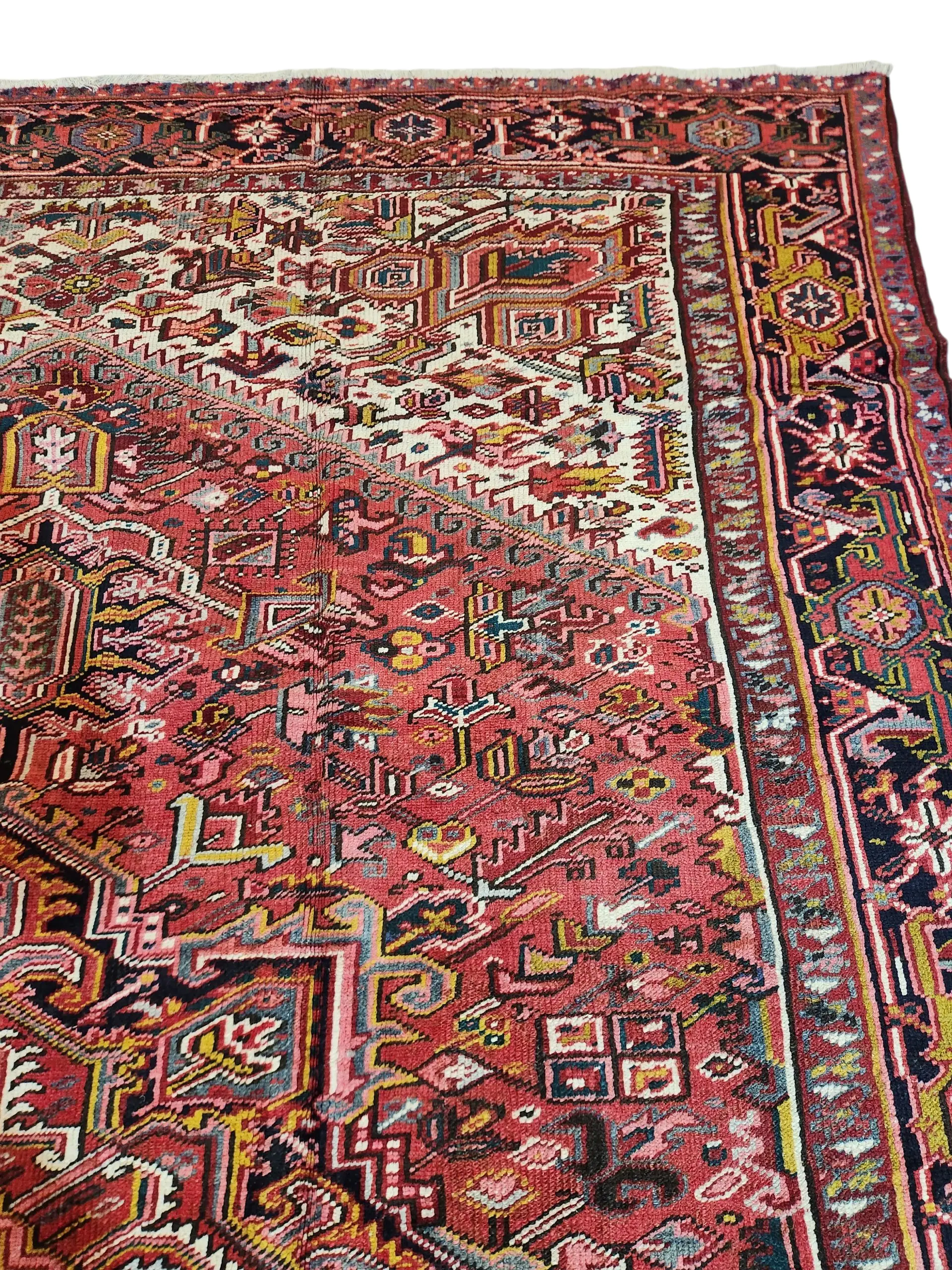 Heriz Persian Area Rug - image 2